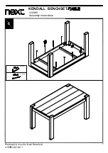 Предварительный просмотр 9 страницы Next 415485 Assembly Instructions Manual