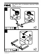 Предварительный просмотр 8 страницы Next 415954 Assembly Instructions Manual