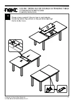 Предварительный просмотр 12 страницы Next 417585 Assembly Instructions Manual