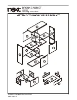 Предварительный просмотр 3 страницы Next 436345 Assembly Instructions/Use And Care Manual