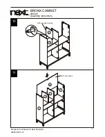 Предварительный просмотр 12 страницы Next 436345 Assembly Instructions/Use And Care Manual