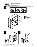 Предварительный просмотр 16 страницы Next 436345 Assembly Instructions/Use And Care Manual