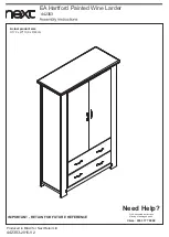 Предварительный просмотр 3 страницы Next 442303 Assembly Instructions Manual