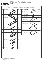 Предварительный просмотр 6 страницы Next 442303 Assembly Instructions Manual