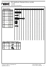 Предварительный просмотр 7 страницы Next 442303 Assembly Instructions Manual