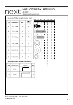 Предварительный просмотр 5 страницы Next 451699 Assembly Instructions Manual