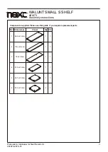 Предварительный просмотр 4 страницы Next 461673 Assembly Instructions Manual