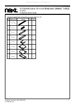 Предварительный просмотр 4 страницы Next 514033 Assembly Instructions Manual