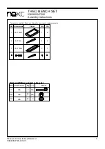 Предварительный просмотр 4 страницы Next 536582 Assembly Instructions Manual