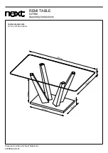 Предварительный просмотр 10 страницы Next 537985 Assembly Instructions Manual