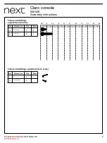 Preview for 5 page of Next 540529 Assembly Instructions Manual