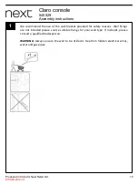 Preview for 10 page of Next 540529 Assembly Instructions Manual