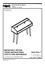 Next 550472 Assembly Instructions Manual preview