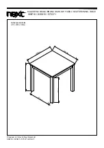 Предварительный просмотр 11 страницы Next 575371 Assembly Instructions Manual