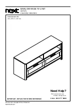 Предварительный просмотр 1 страницы Next 597075 Assembly Instructions Manual