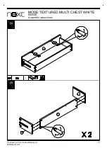 Предварительный просмотр 18 страницы Next 600948 Assembly Instructions Manual