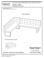 Предварительный просмотр 3 страницы Next 606040 Assembly Instructions Manual