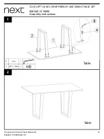 Предварительный просмотр 14 страницы Next 606040 Assembly Instructions Manual