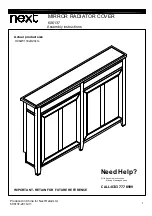 Предварительный просмотр 2 страницы Next 606137 Assembly Instructions Manual