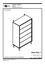 Предварительный просмотр 1 страницы Next 622698 Assembly Instructions Manual