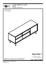 Next 649878 Assembly Instructions Manual preview