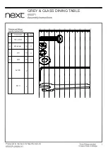 Предварительный просмотр 4 страницы Next 650371 Assembly Instructions Manual