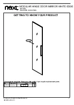 Предварительный просмотр 3 страницы Next 661265 Assembly Instructions Manual