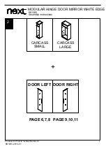 Предварительный просмотр 6 страницы Next 661265 Assembly Instructions Manual