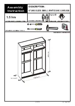 Предварительный просмотр 2 страницы Next 672003 Assembly Instructions Manual