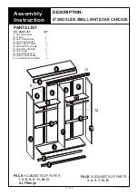 Предварительный просмотр 3 страницы Next 672003 Assembly Instructions Manual