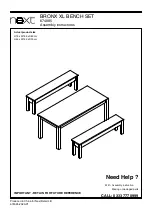 Next 674085 Assembly Instructions Manual предпросмотр