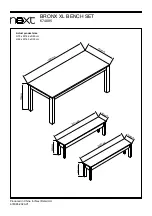 Предварительный просмотр 11 страницы Next 674085 Assembly Instructions Manual