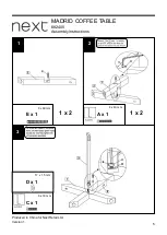 Предварительный просмотр 5 страницы Next 682405 Assembly Instructions Manual