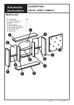 Preview for 3 page of Next 682746 Assembly Instructions Manual