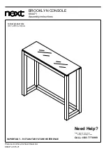 Preview for 1 page of Next 684471 Assembly Instructions Manual