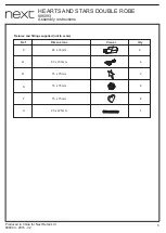 Предварительный просмотр 6 страницы Next 686093 Assembly Instructions Manual