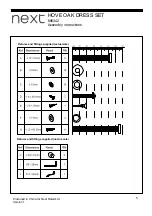 Предварительный просмотр 5 страницы Next 686342 Assembly Instructions Manual