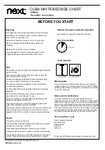 Preview for 2 page of Next 688548 Assembly Instructions Manual