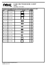 Preview for 4 page of Next 688548 Assembly Instructions Manual