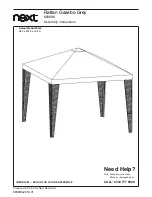 Предварительный просмотр 1 страницы Next 693096 Assembly Instructions Manual