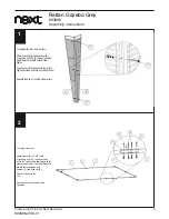 Предварительный просмотр 5 страницы Next 693096 Assembly Instructions Manual