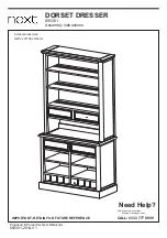 Next 693301 Assembly Instructions Manual предпросмотр