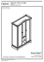 Next 700936 Assembly Instructions Manual предпросмотр