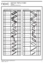 Preview for 4 page of Next 700936 Assembly Instructions Manual