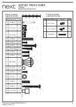 Preview for 5 page of Next 700936 Assembly Instructions Manual