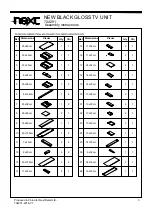 Preview for 4 page of Next 704251 Assembly Instructions Manual