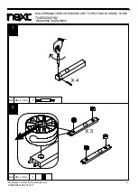 Предварительный просмотр 6 страницы Next 734052 Assembly Instructions Manual