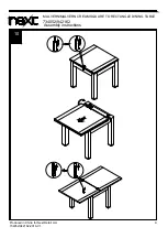 Предварительный просмотр 11 страницы Next 734052 Assembly Instructions Manual