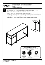 Предварительный просмотр 17 страницы Next 741769 Assembly Instructions Manual