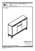 Next 798683 Assembly Instructions Manual preview